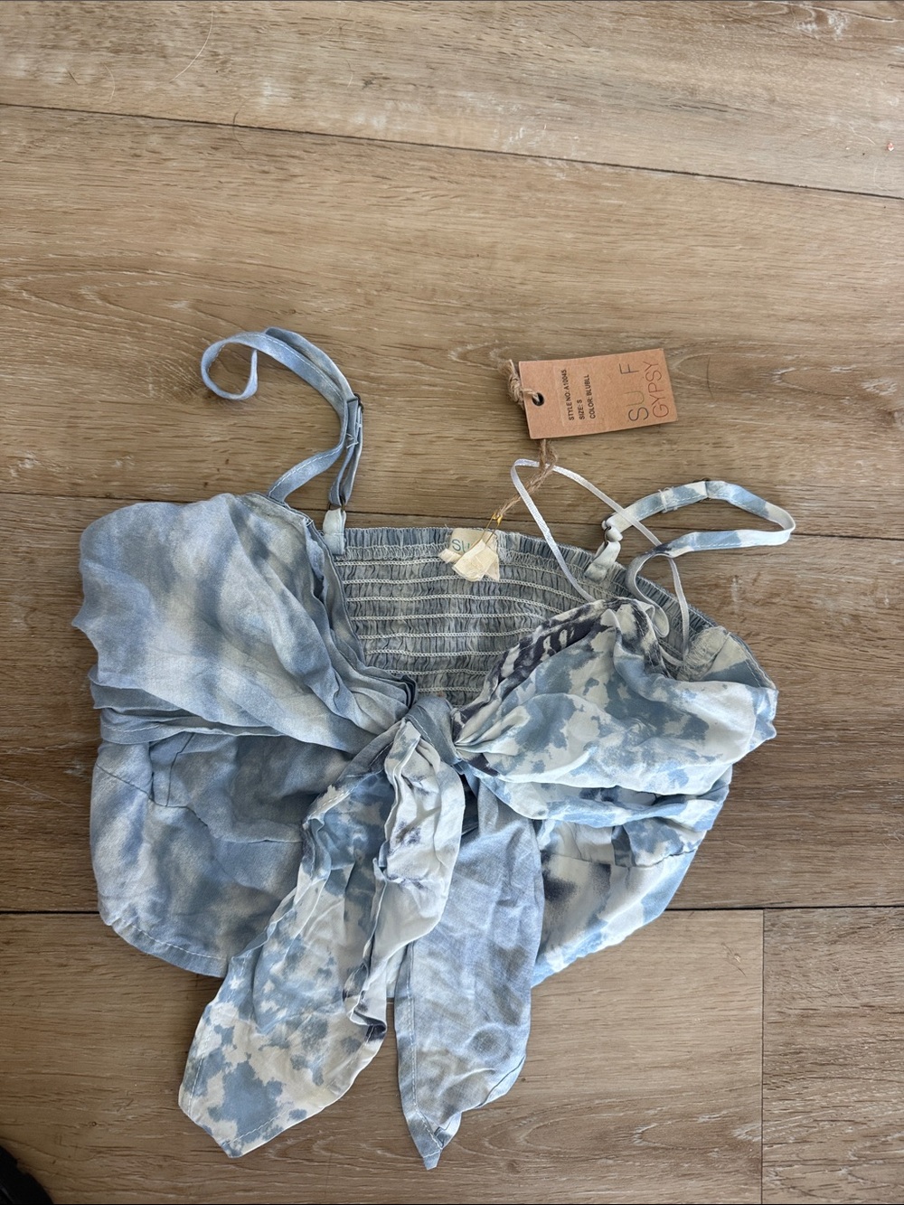 Surf Gypsy crop top nwt